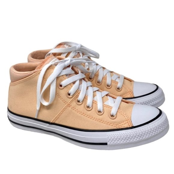 Converse Shoes - Converse Chuck Taylor All Star Madison Mid Sneakers Women's Coral Canvas A05002F